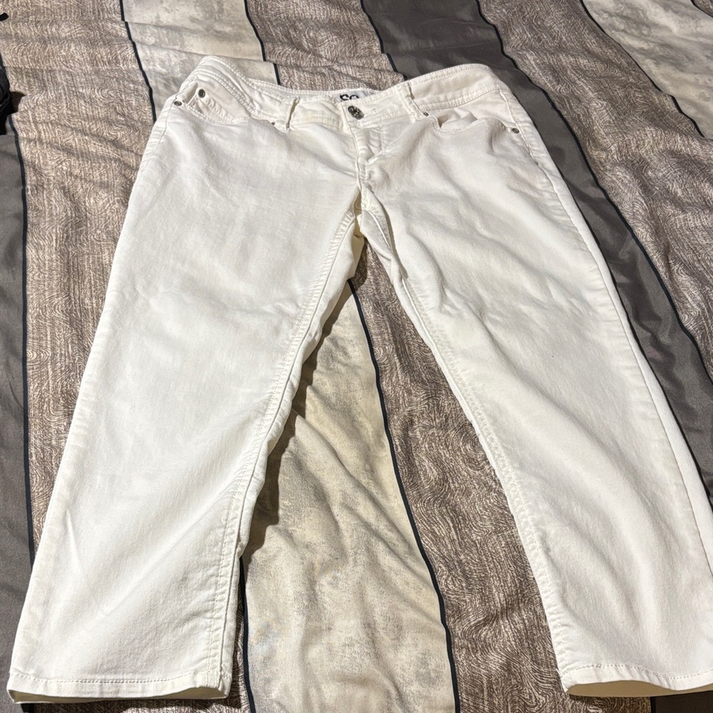 SO Cream Denim Pants